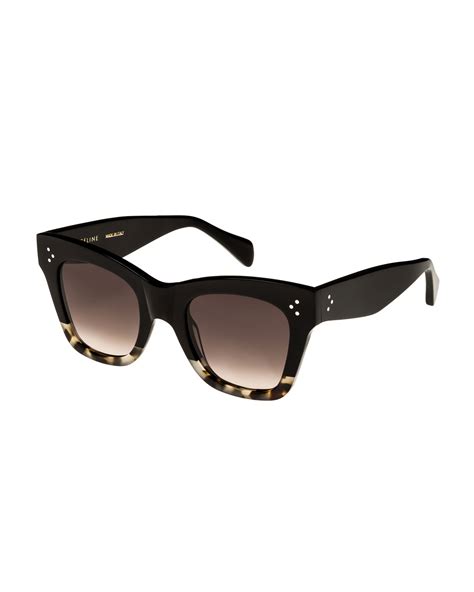 celine sunglasses two tone